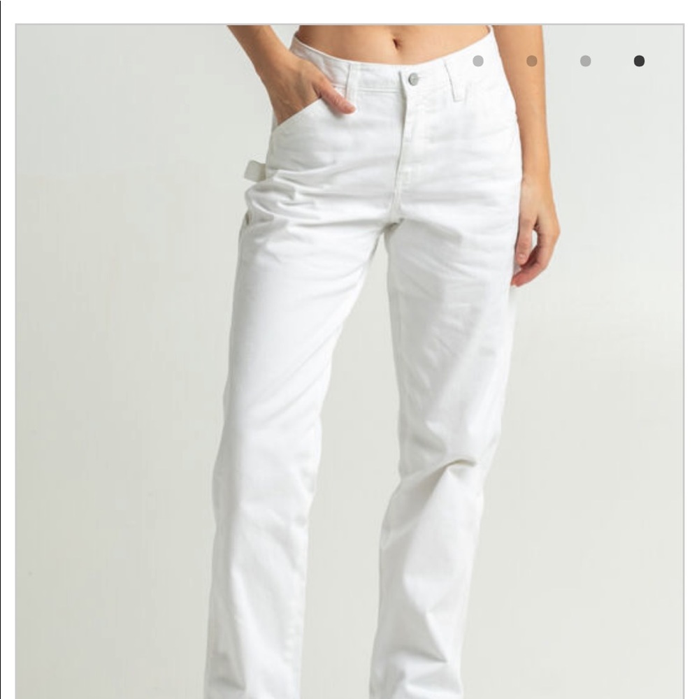 Dickies White Carpenter Pants